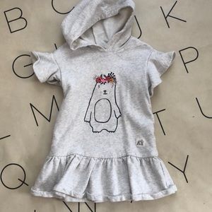 Sweatshirt tunic dress